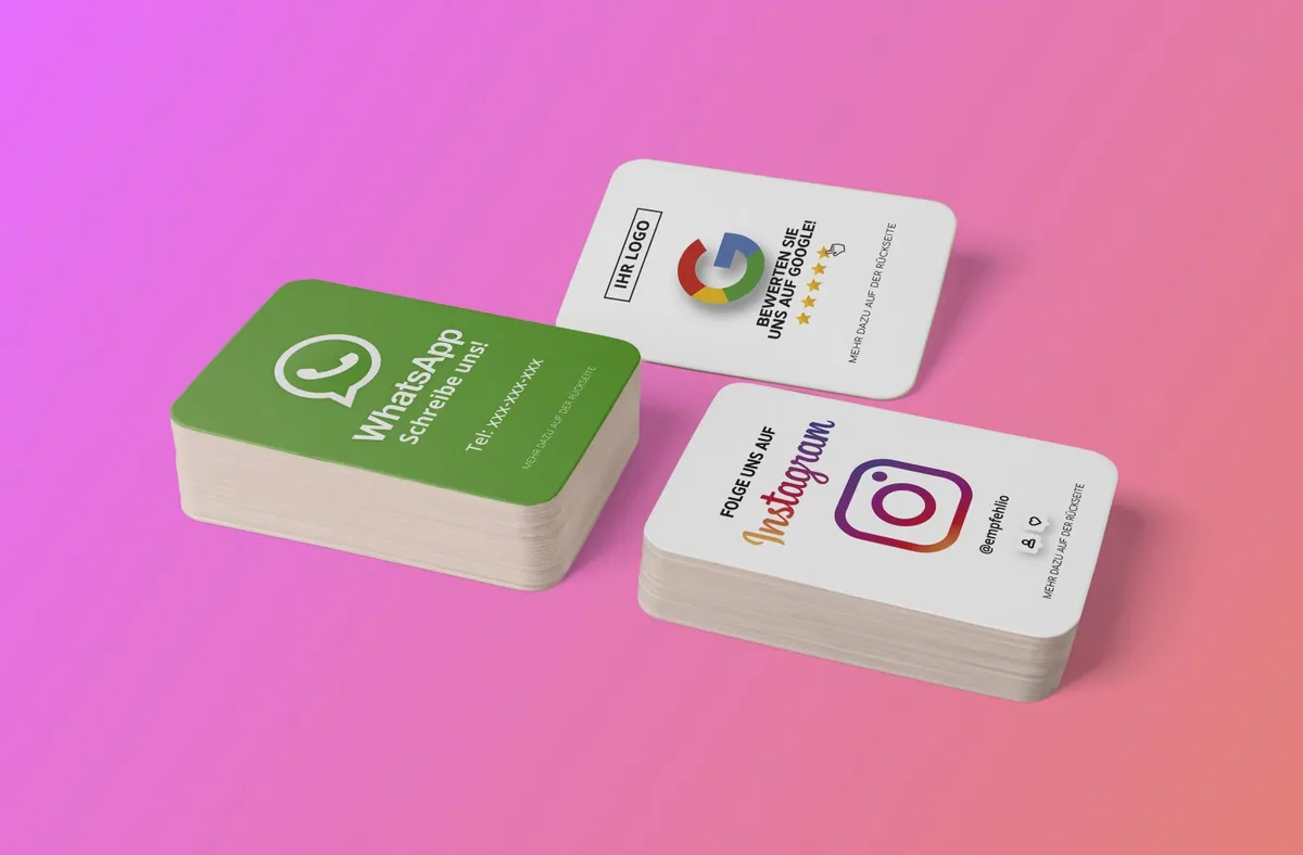QR & NFC Visitenkarten