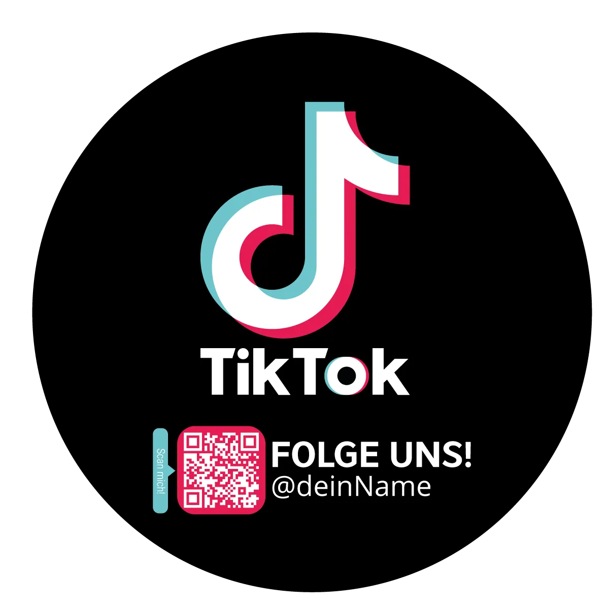 TikTok Aufkleber „Icon“ – Ansicht 2