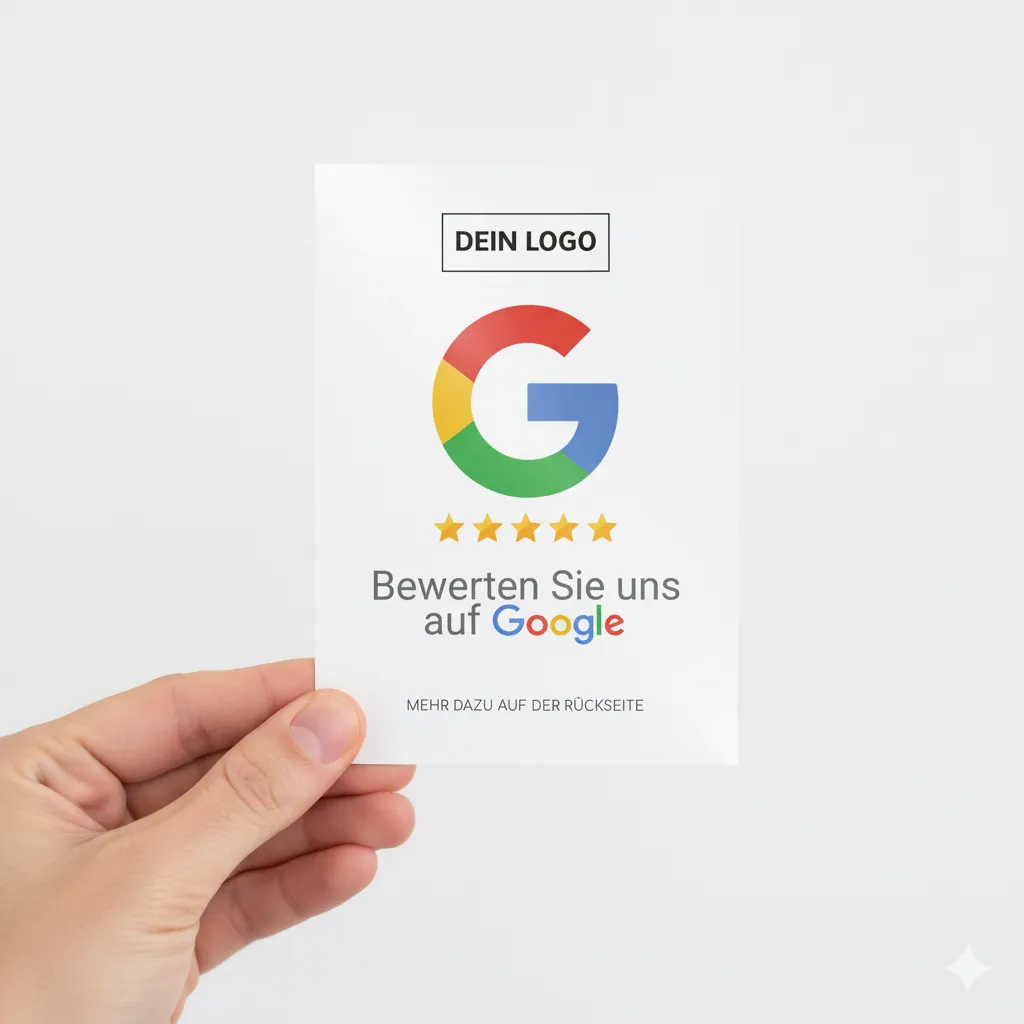 Bewerten Sie uns auf Google Karte Clean Edition