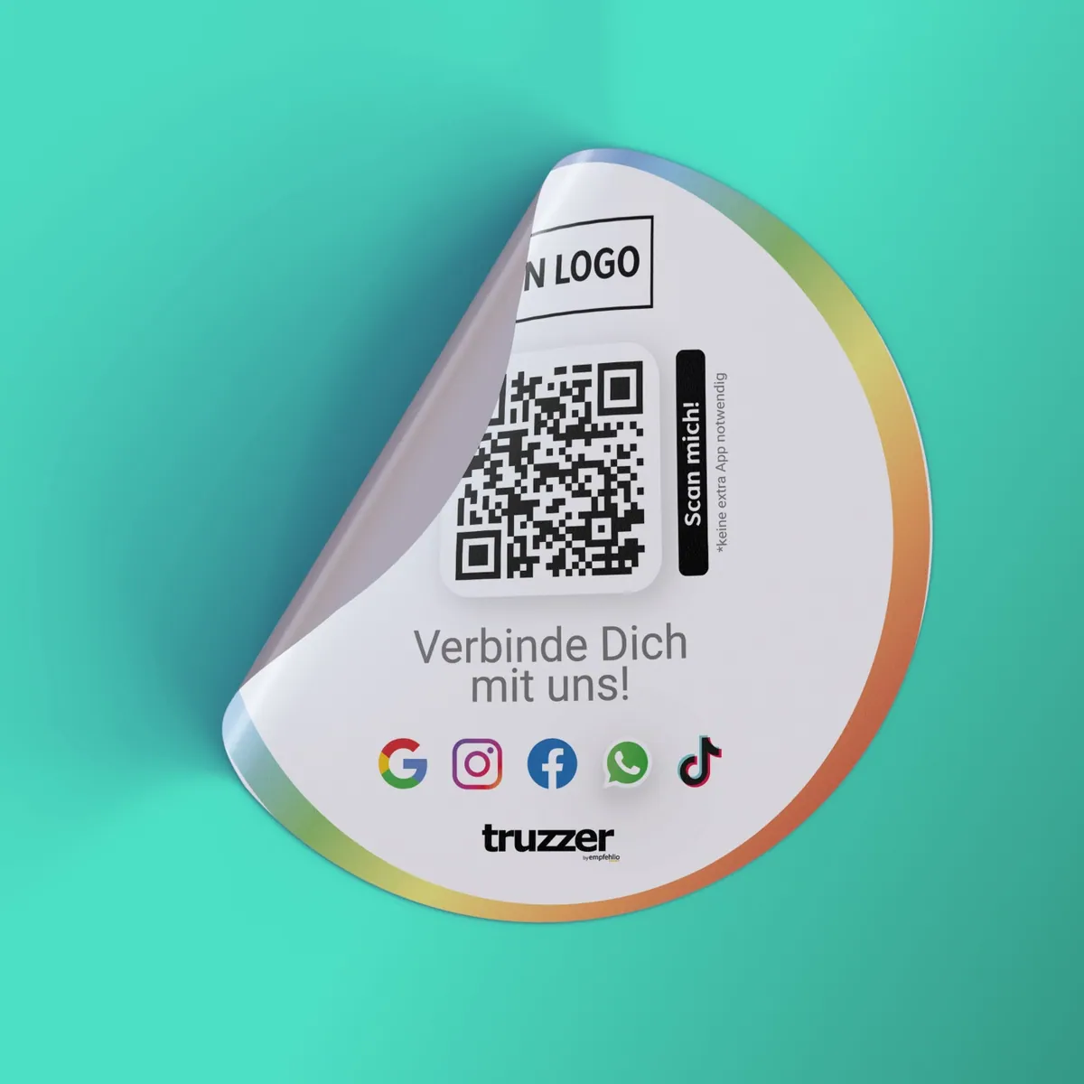 truzzer Sticker „White“ [Digital]