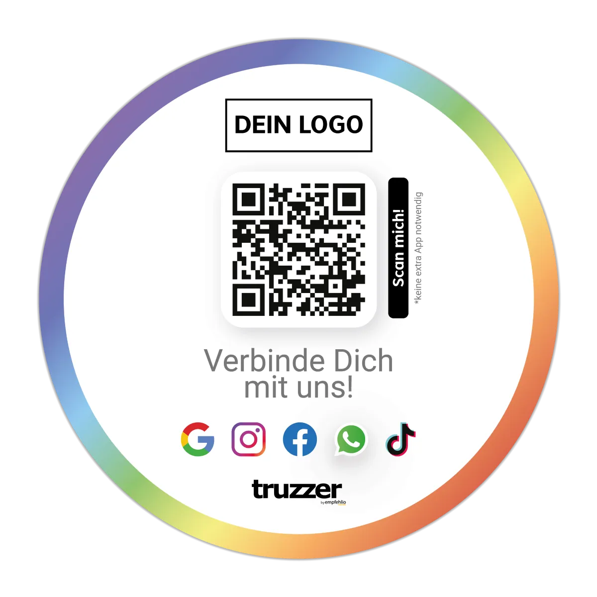 truzzer Sticker „White“ [Digital]
