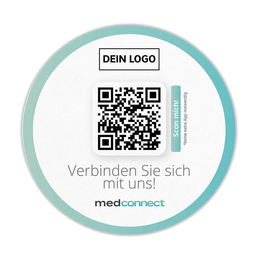 medconnect QR Code Sticker