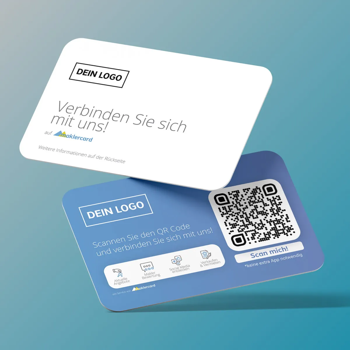 maklercard – Die Visitenkarte für Immobilienmakler