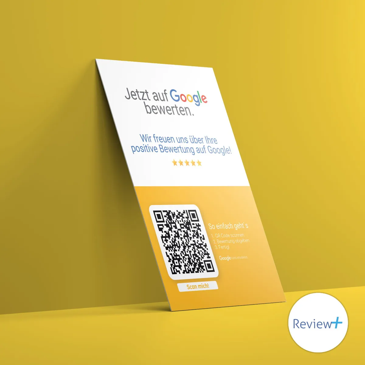 Review+ Google Bewertungskarte – Ansicht 2