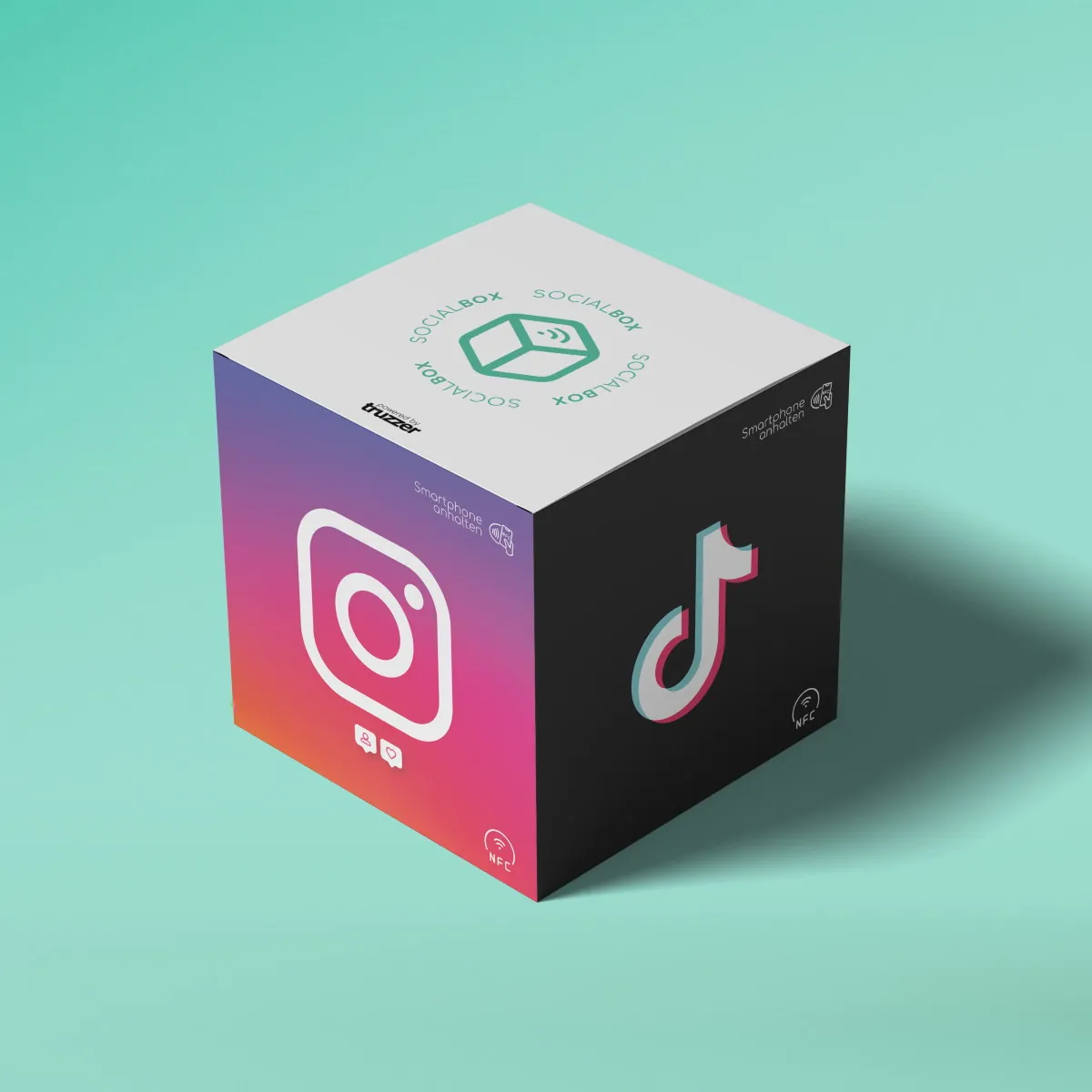 SOCIAL BOX – Social Media NFC Tag Marketing Box – Ansicht 2