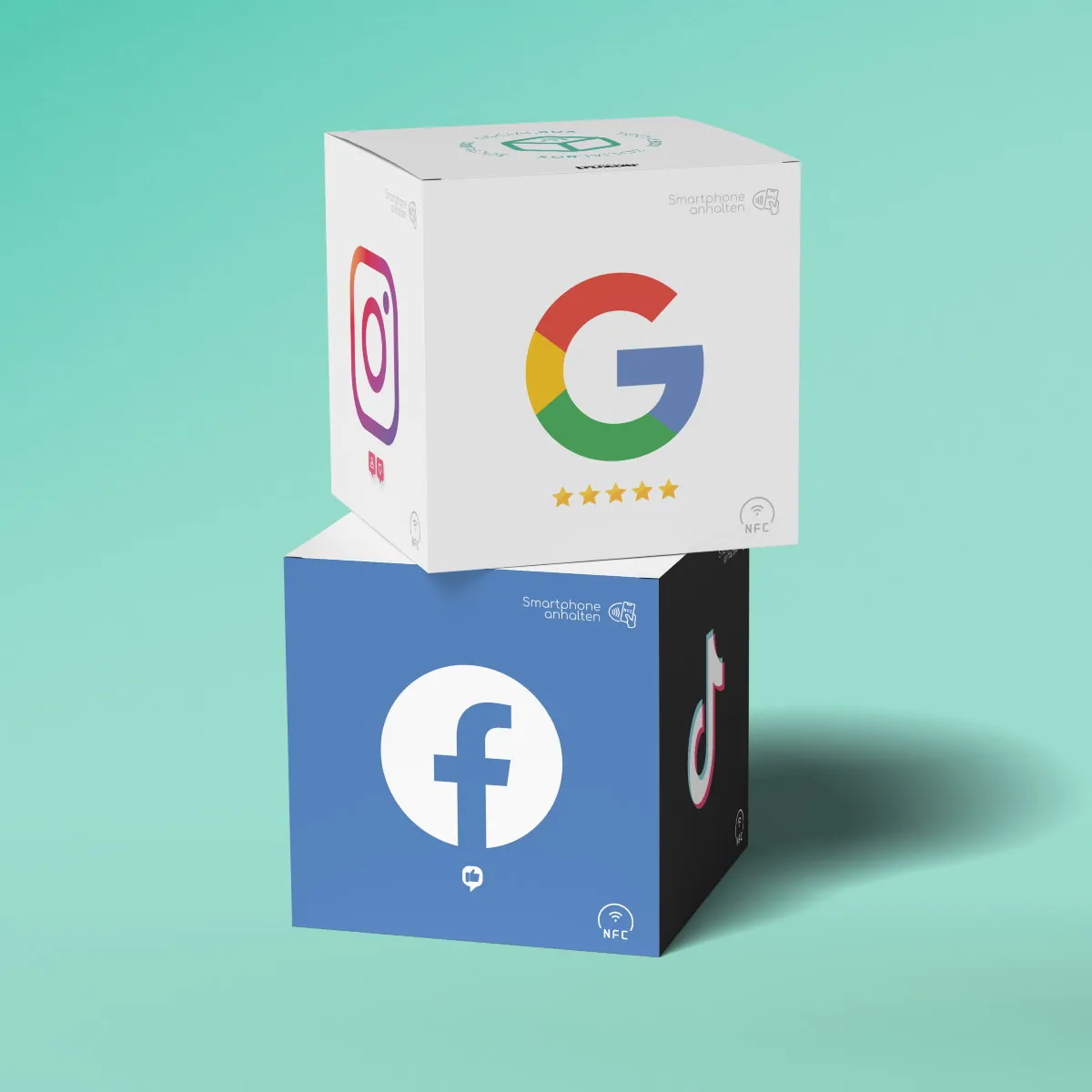 SOCIAL BOX – Social Media NFC Tag Marketing Box
