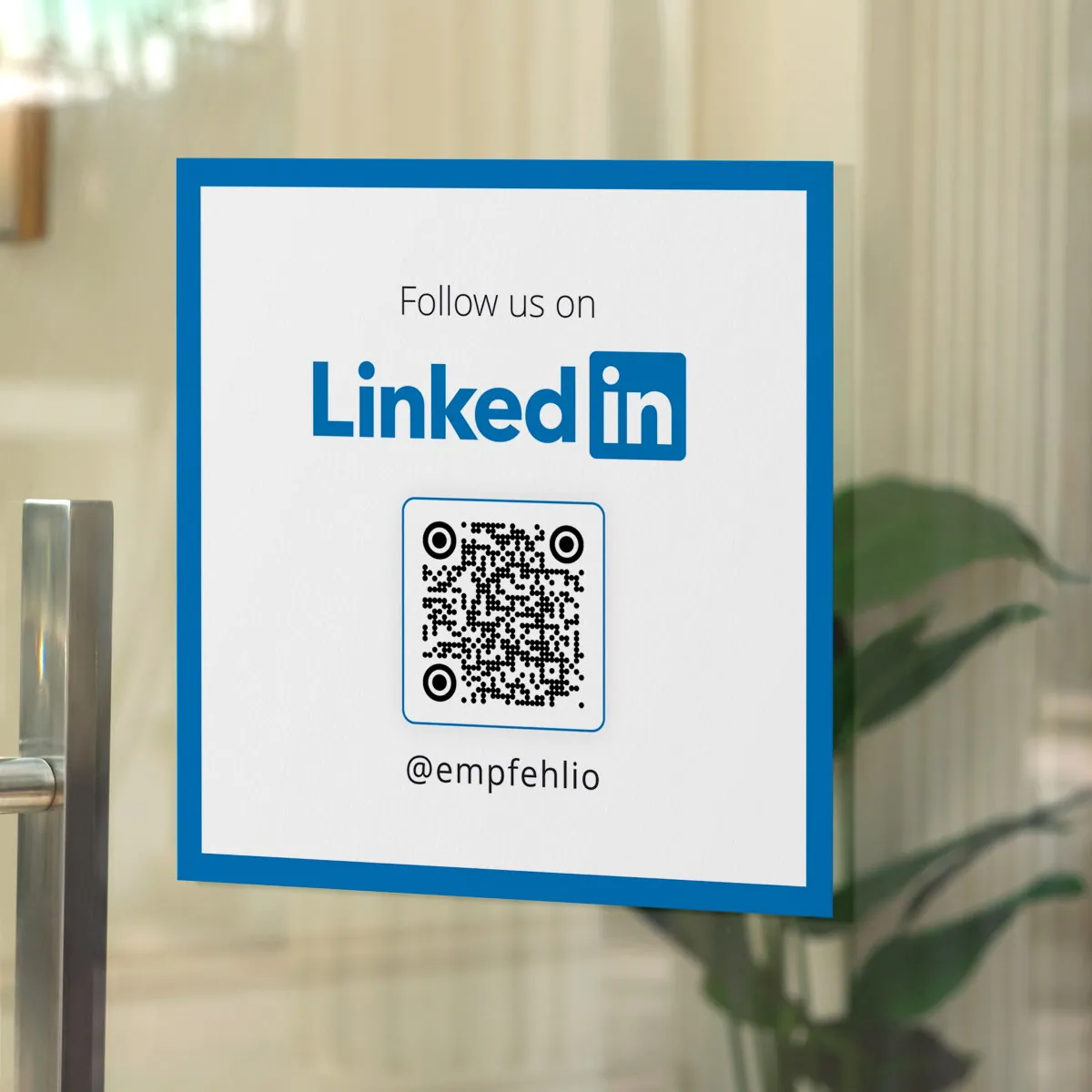 LinkedIN Sticker Square