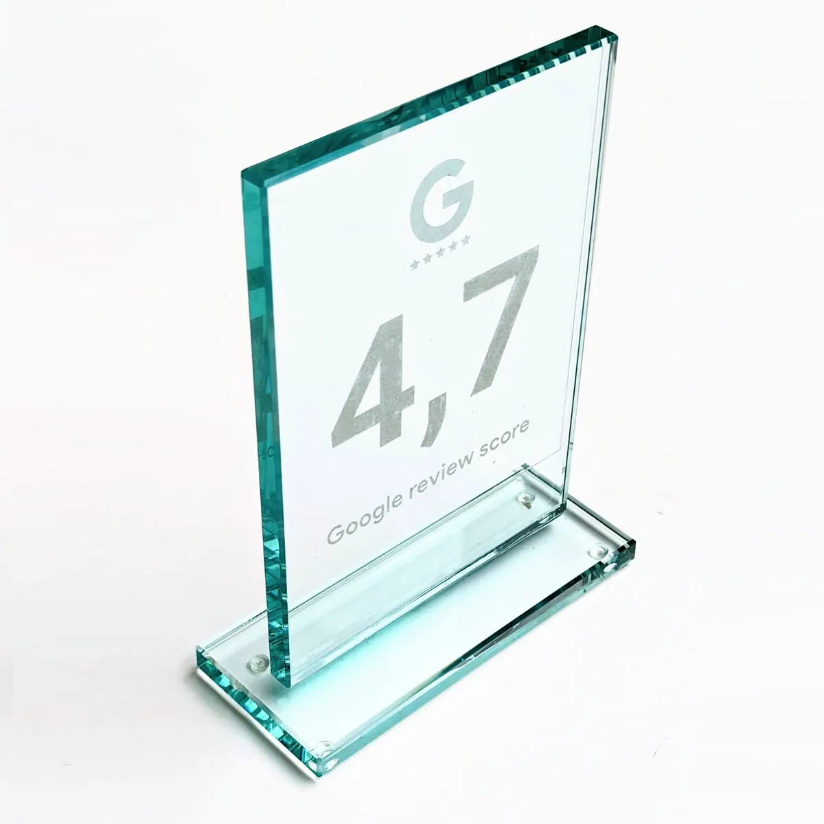 Google Trust Aufsteller / Trophäe