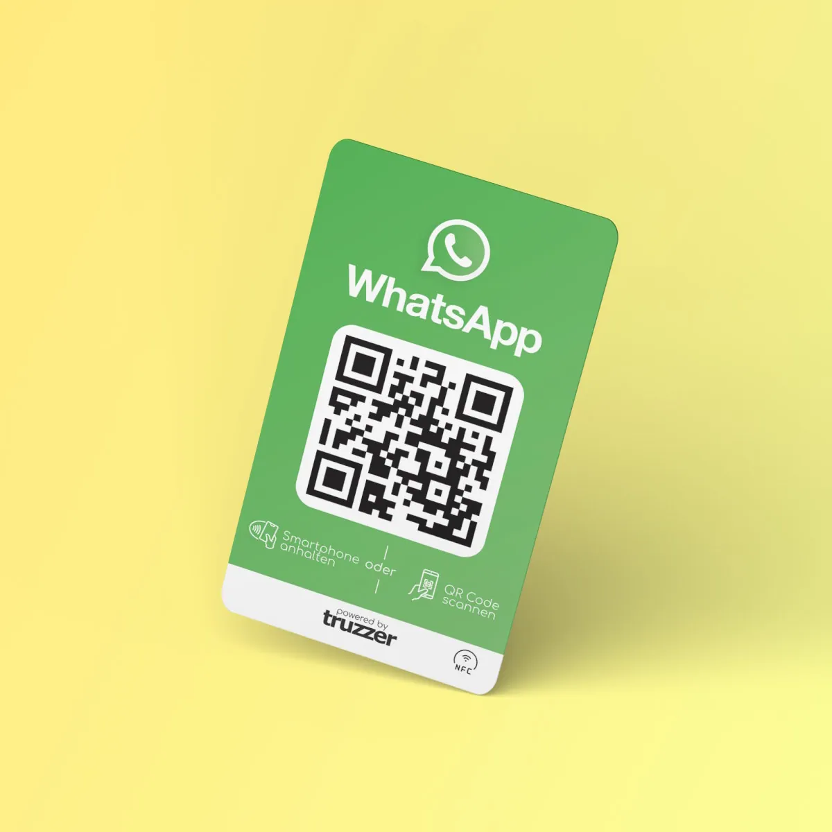 WhatsApp Chat NFC Card „Tap“ – Ansicht 2