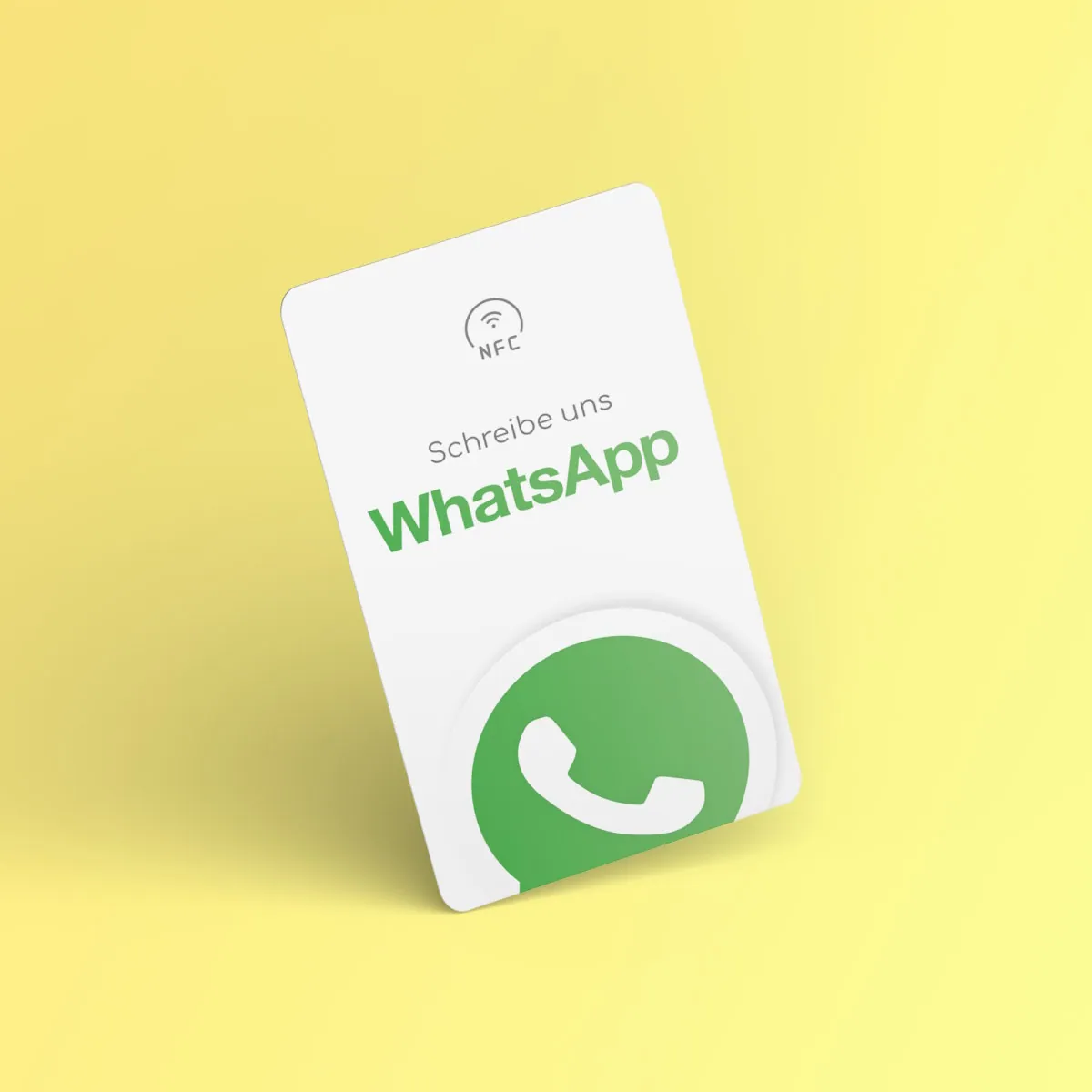 WhatsApp Chat NFC Card „Tap“