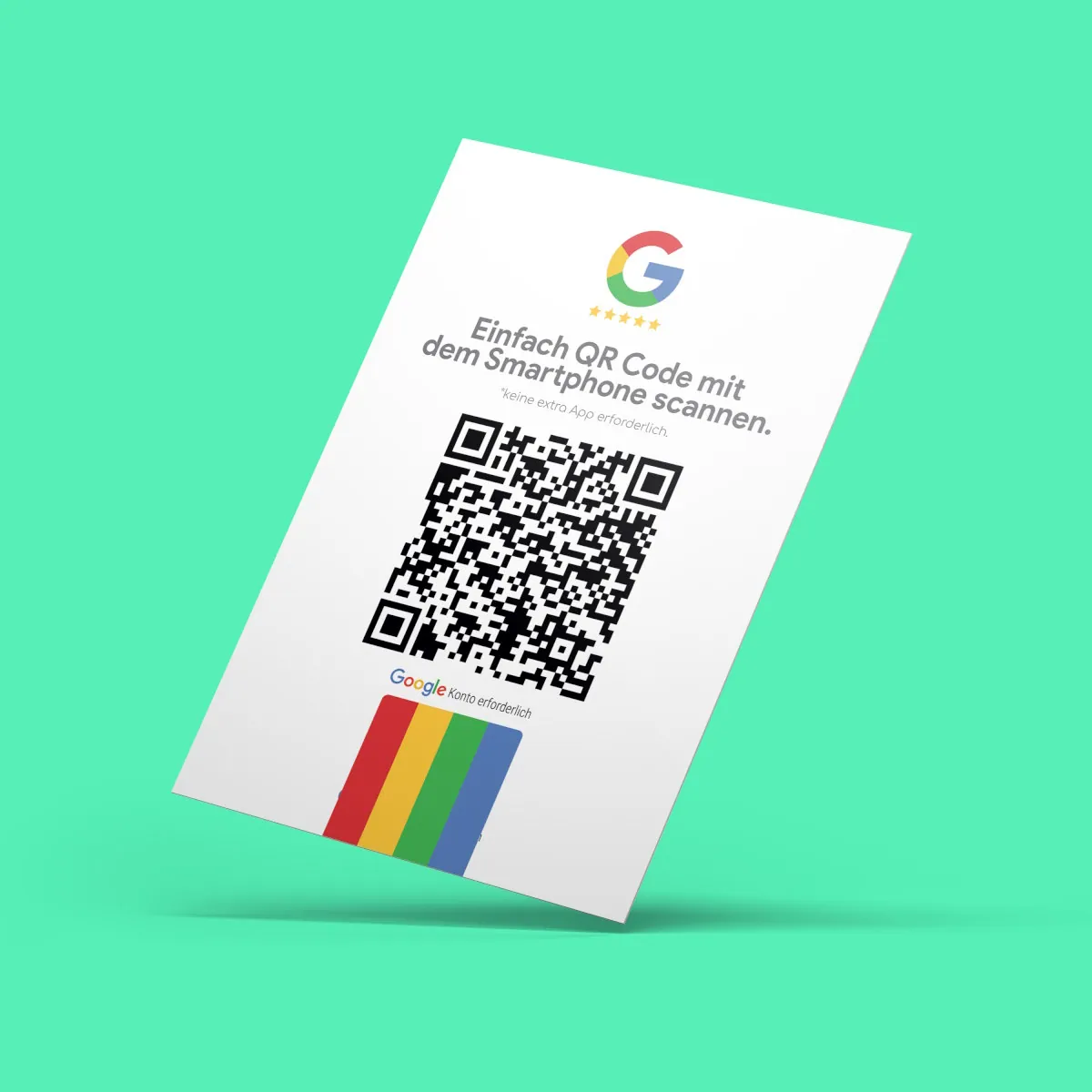 Bewerten Sie uns auf Google Karte „Stripe“ Edition – Ansicht 2