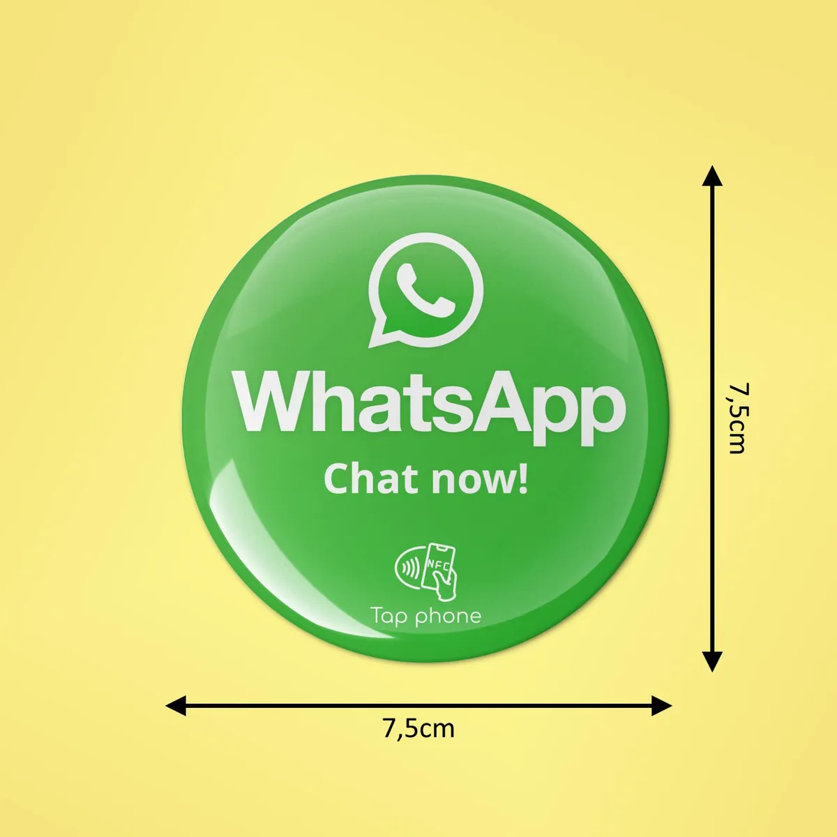 WhatsApp Chat NFC Tag Action Button
