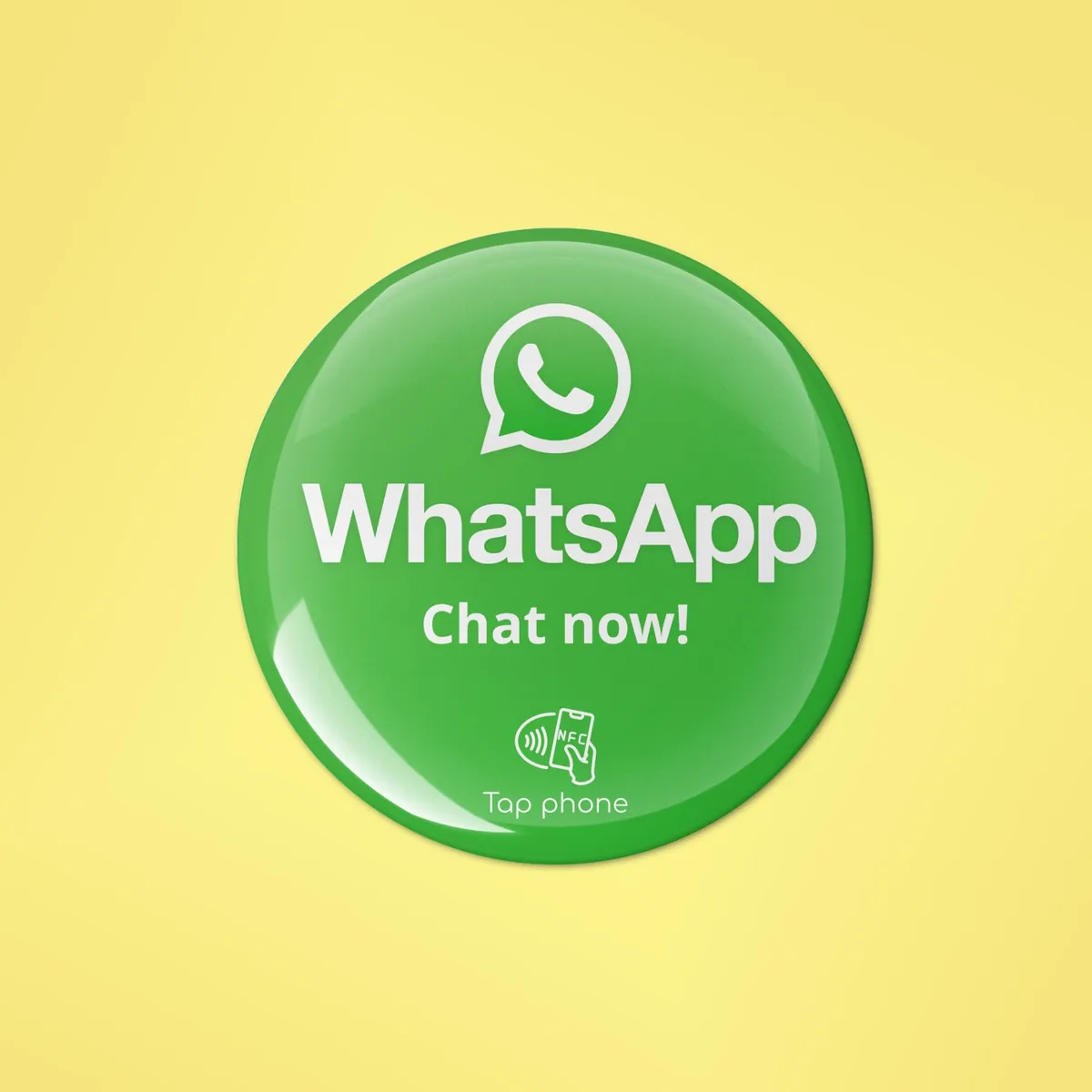 WhatsApp Chat NFC Tag Action Button