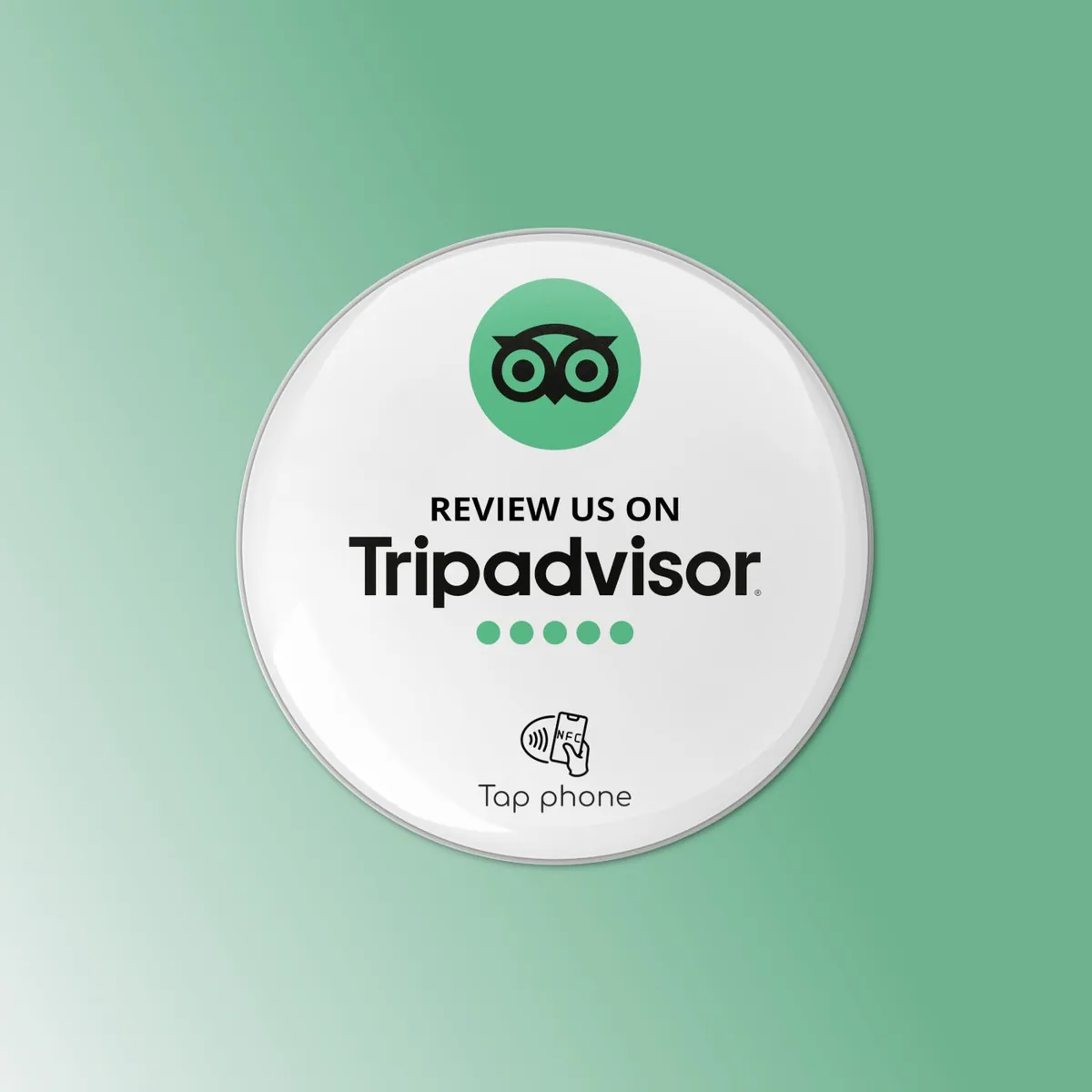 TripAdvisor Bewertung NFC Tag Action Button – Ansicht 2