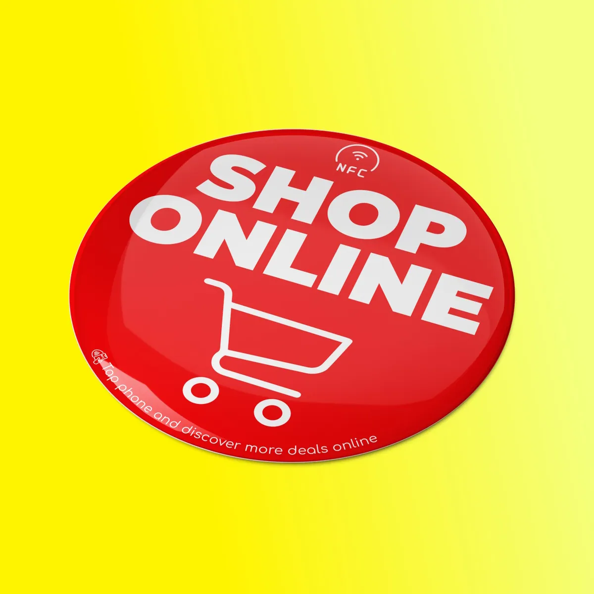 Online Shop NFC Tag Action Button
