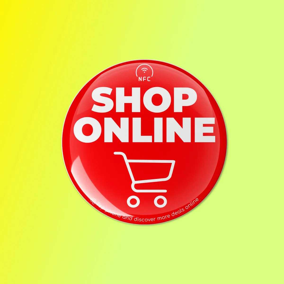 Online Shop NFC Tag Action Button – Ansicht 2