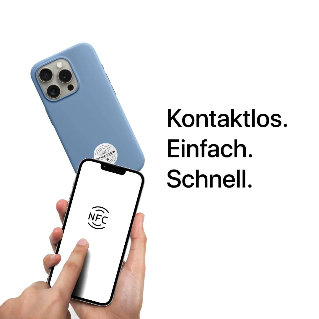 iPhone 16 Handyhülle „NoCase“ inkl. Smart NFC Button