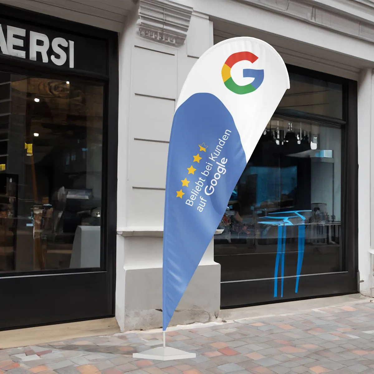 Beliebt auf Google Beachflag / Dropflag Kundenfänger