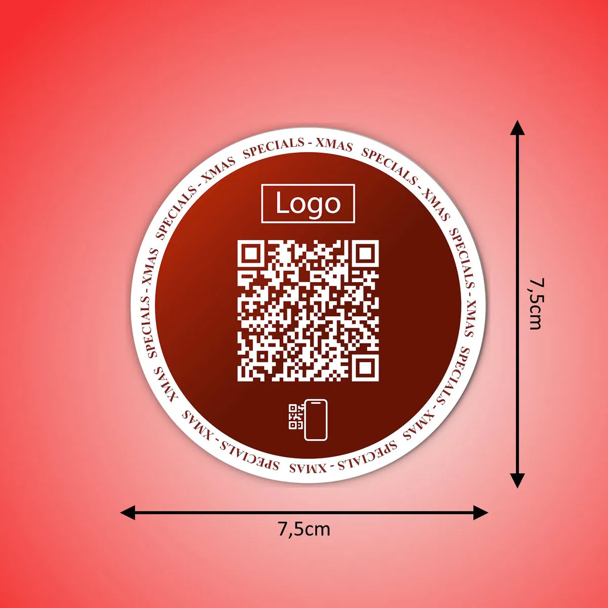 XMAS Special QR Code Button