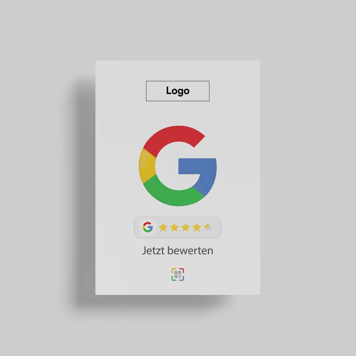 Bewerten Sie uns auf Google Karte „G“ mit exklusivem UV Lack – Ansicht 2