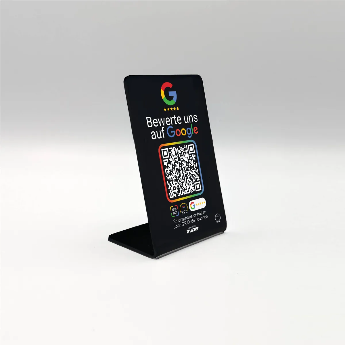 Google Bewertung NFC Bundle Evo – NFC Stand + Plate Black Edition – Ansicht 2