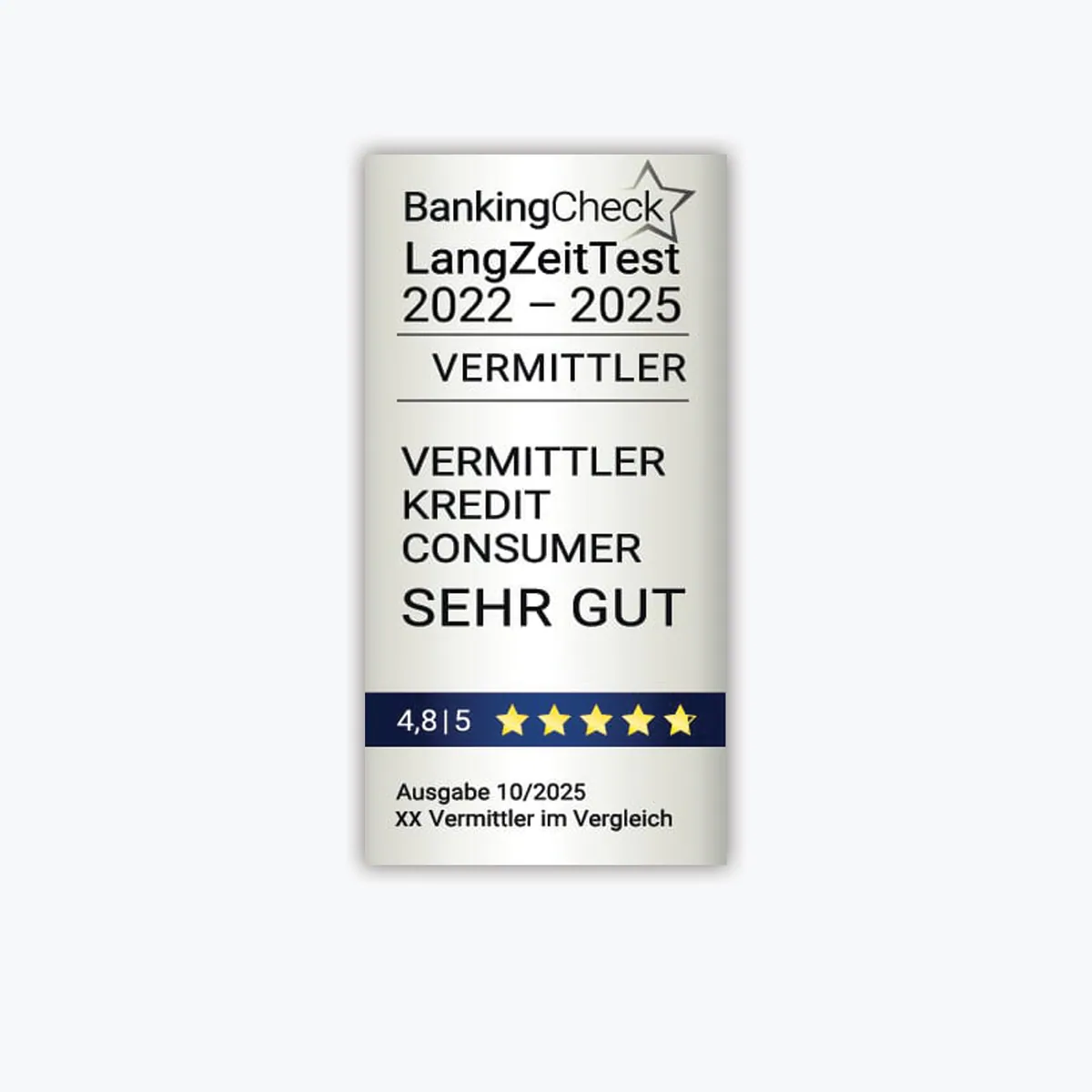 BankingCheck Testsiegel [Digital]