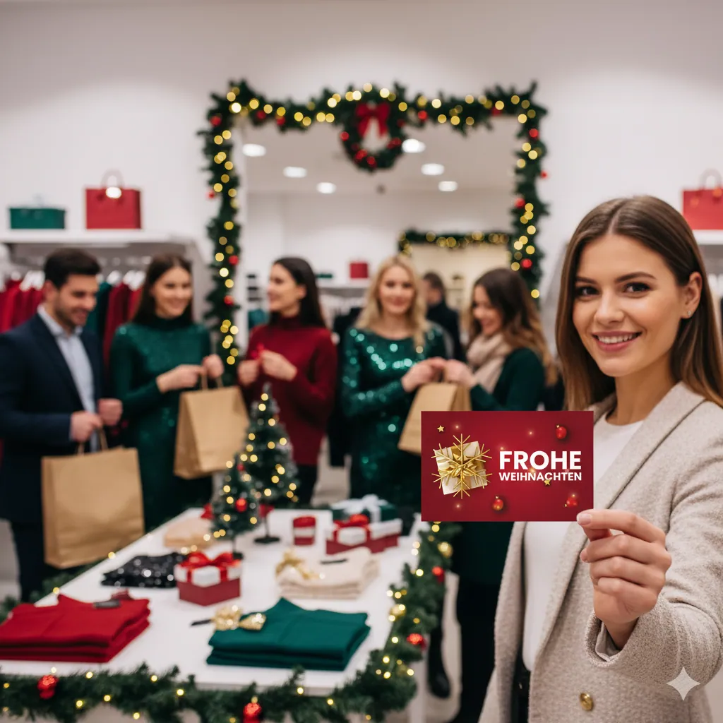 Google Bewertung Visitenkarte – Standard PRO XMAS Edition