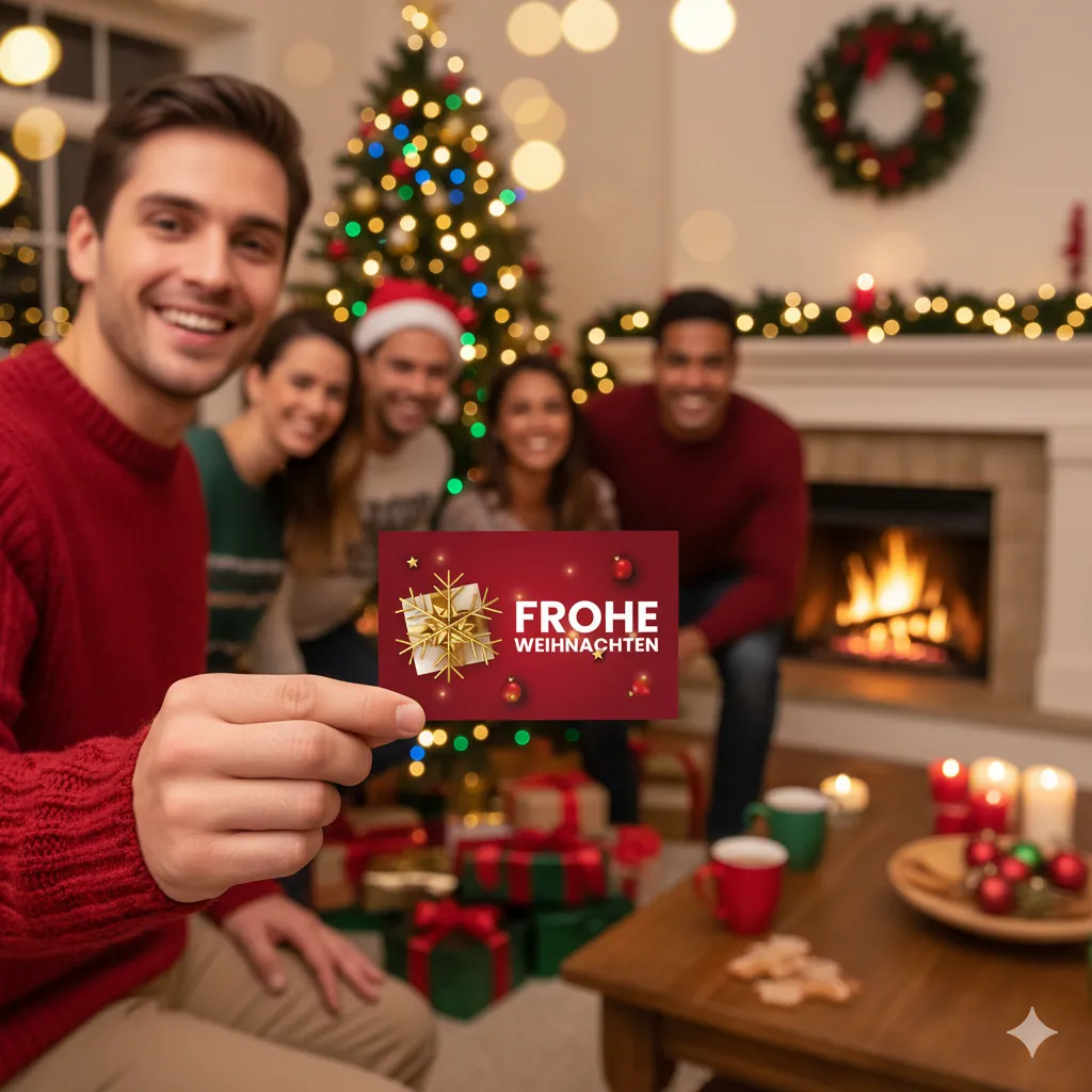 Google Bewertung Visitenkarte – Standard PRO XMAS Edition
