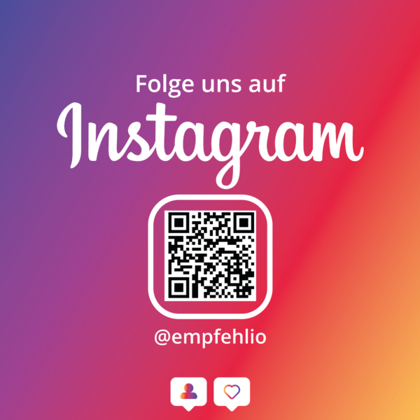 Instagram Aufkleber Iconic Color - empfehlio